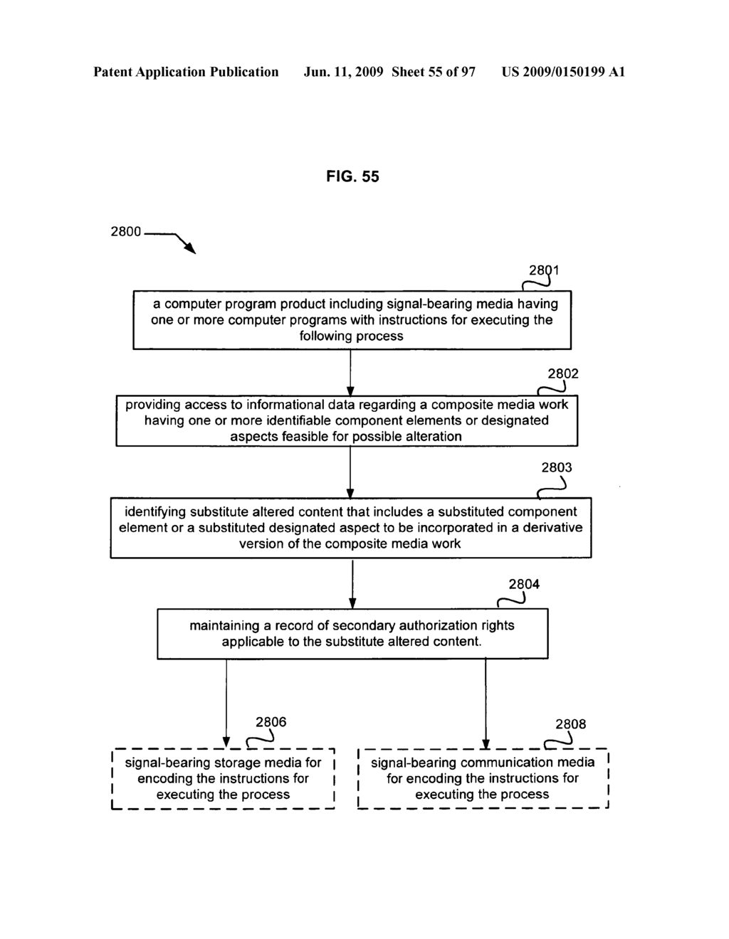 Visual substitution options in media works - diagram, schematic, and image 56