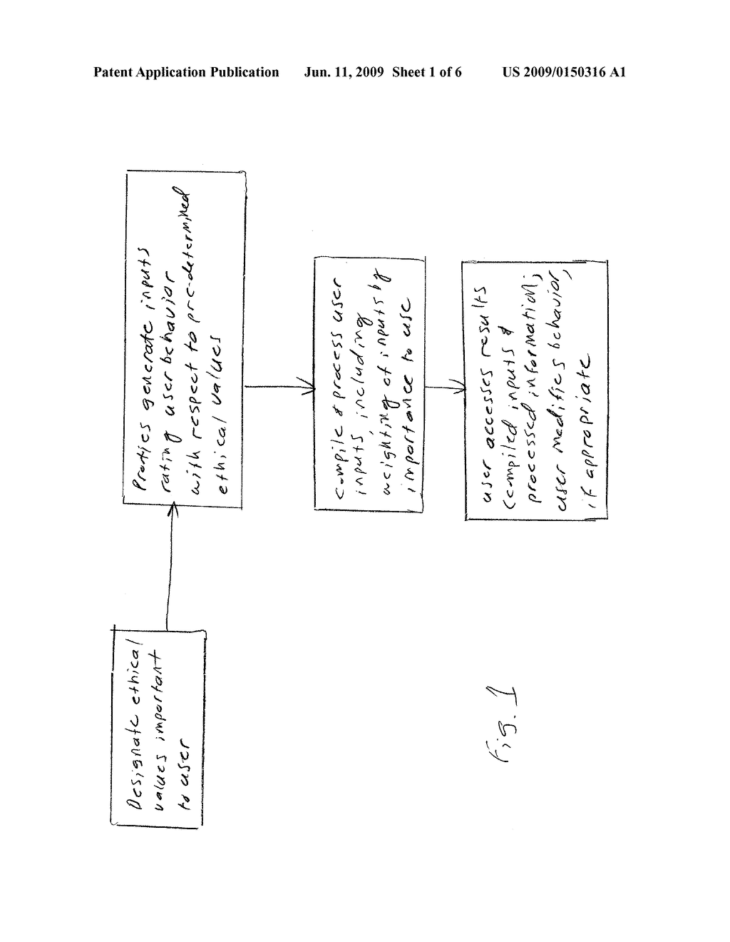 Methods and Systems for Evaluating Behavior in Relation to Ethical Values - diagram, schematic, and image 02