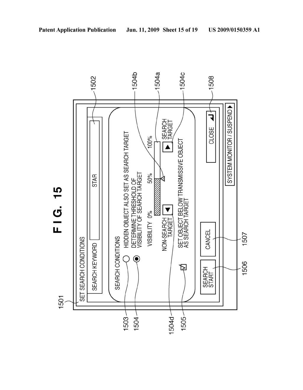 DOCUMENT PROCESSING APPARATUS AND SEARCH METHOD - diagram, schematic, and image 16