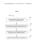 Media markup for audio content alteration diagram and image