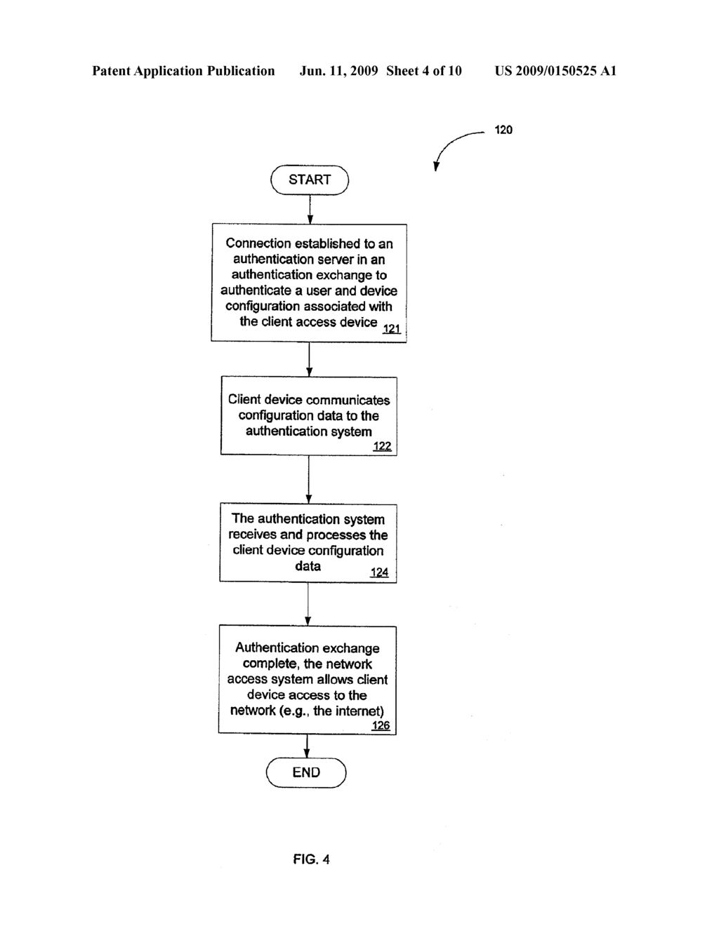 METHOD AND SYSTEM FOR VERIFYING AND UPDATING THE CONFIGURATION OF AN ACCESS DEVICE DURING AUTHENTICATION - diagram, schematic, and image 05