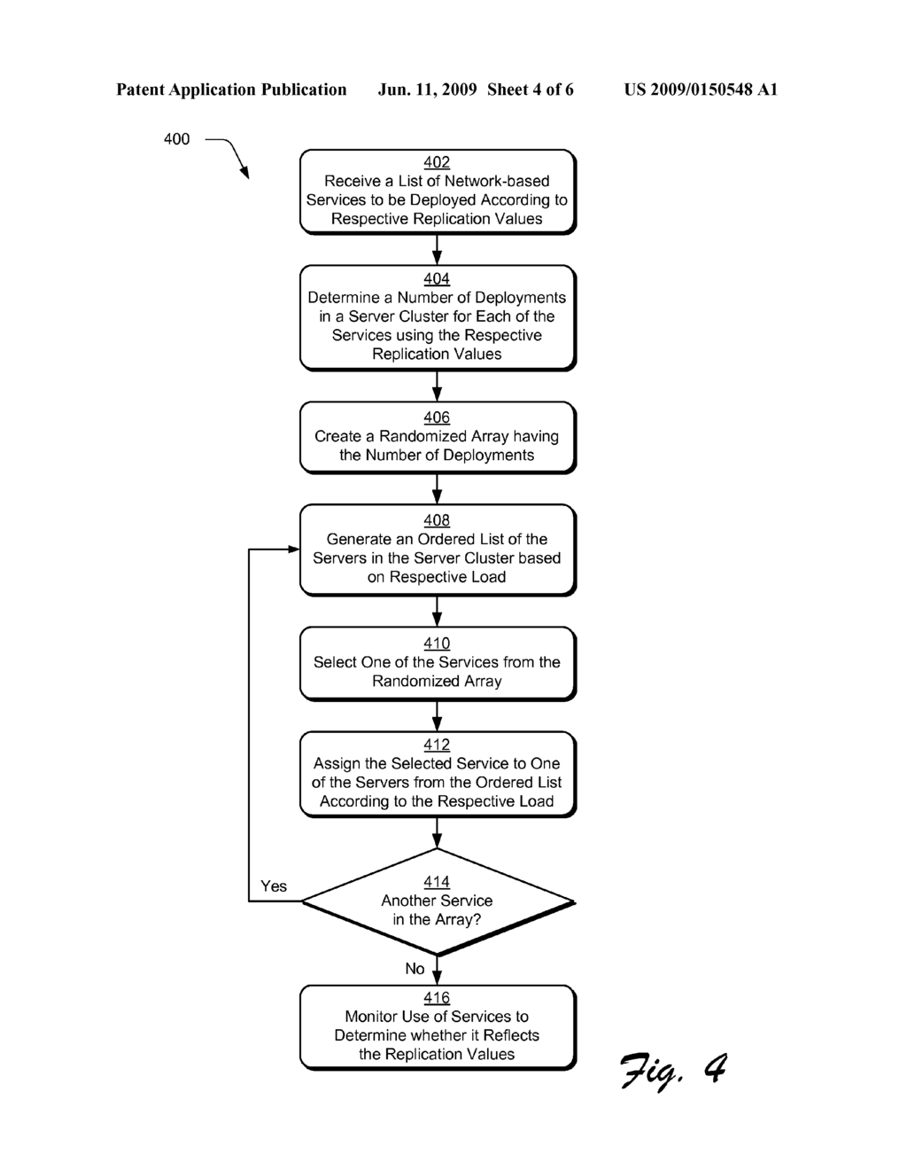 Management of network-based services and servers within a server cluster - diagram, schematic, and image 05