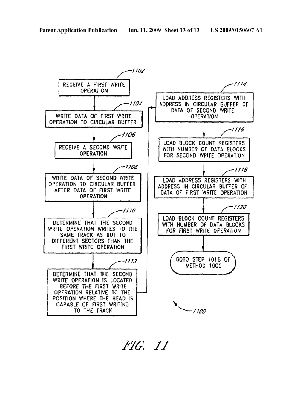 DISK CONTROLLER CONFIGURED TO PERFORM OUT OF ORDER EXECUTION OF WRITE OPERATIONS - diagram, schematic, and image 14