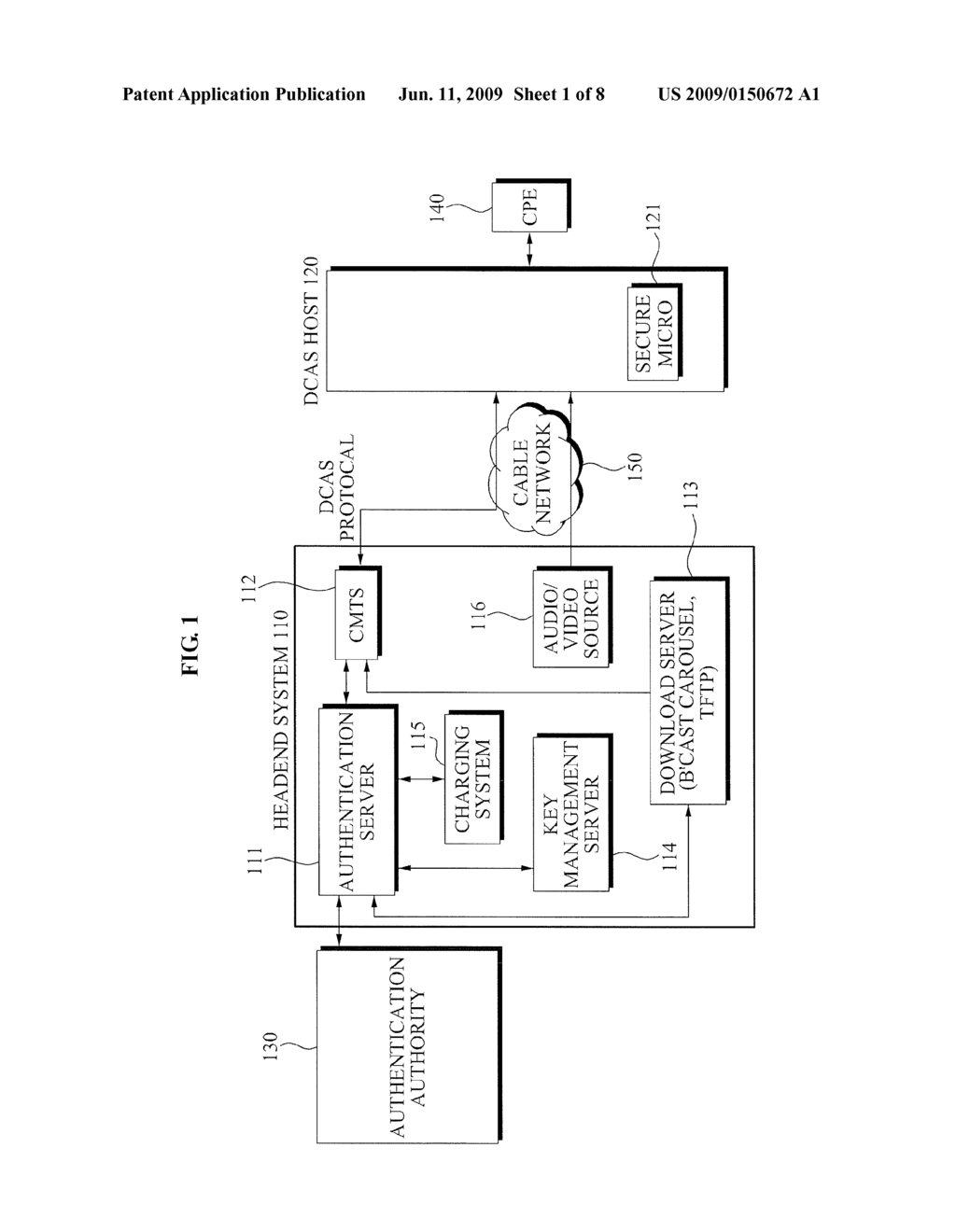 METHOD AND APPARATUS FOR MUTUAL AUTHENTICATION IN DOWNLOADABLE CONDITIONAL ACCESS SYSTEM - diagram, schematic, and image 02