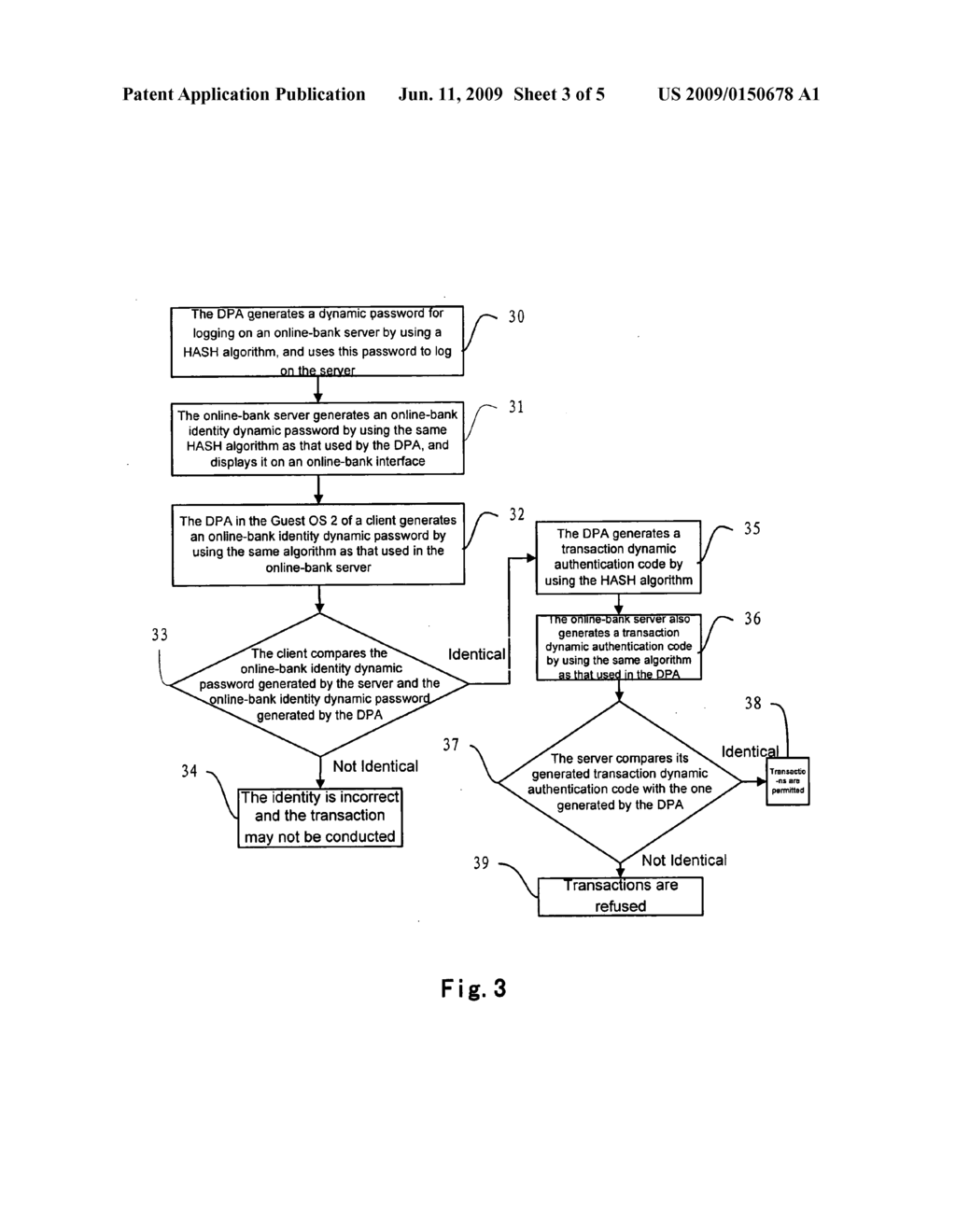 Computer and method for sending security information for authentication - diagram, schematic, and image 04