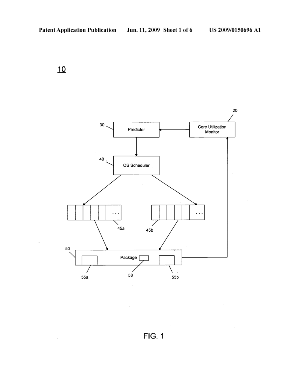 Transitioning a processor package to a low power state - diagram, schematic, and image 02