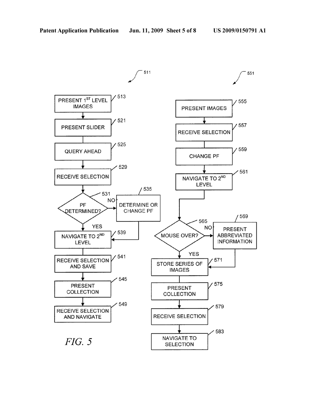 MULTI-DIMENSIONAL DYNAMIC VISUAL BROWSING - diagram, schematic, and image 06