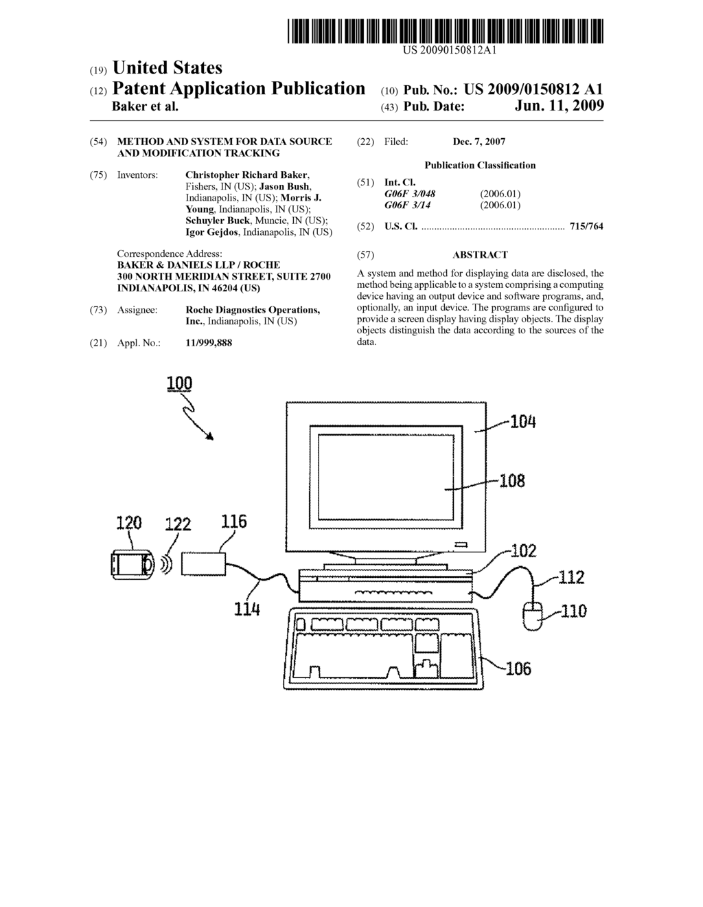 Method and system for data source and modification tracking - diagram, schematic, and image 01