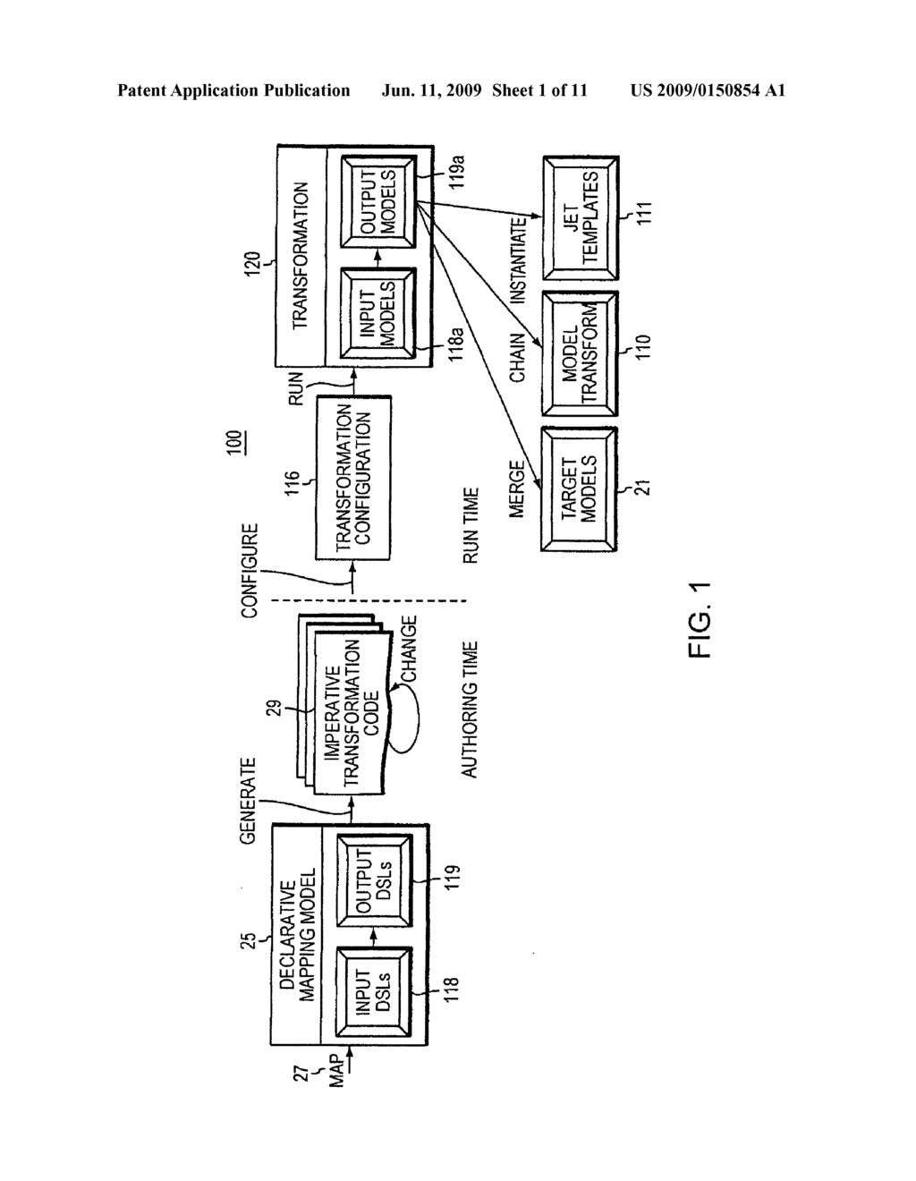 Computer Method and Apparatus for Providing Model to Model Transformation Using an MDA Approach - diagram, schematic, and image 02