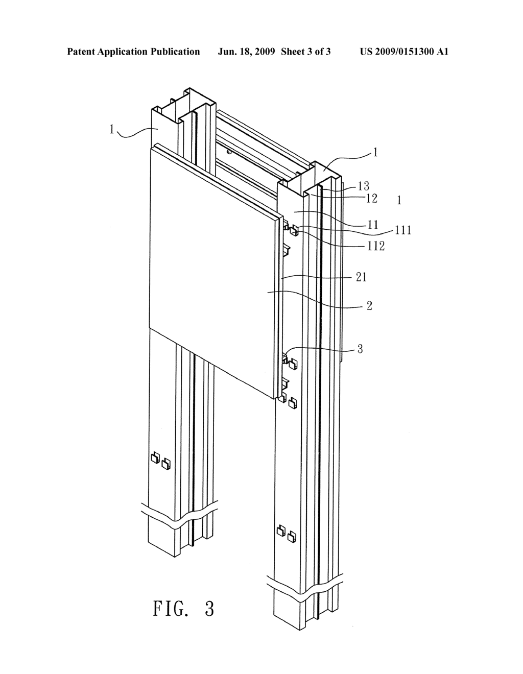 Quick-Mounting Partition Stucture - diagram, schematic, and image 04