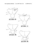 METHOD OF WRAPPING A FLOWER POT WITH A COVER HAVING AN EXPANDABLE PORTION diagram and image