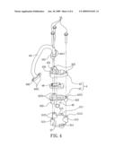 Tappet clearance adjusting cover coupled with secondary air valve diagram and image