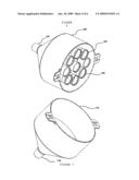 Modular, adaptive funnel with storaging lid diagram and image