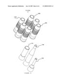 Modular, adaptive funnel with storaging lid diagram and image