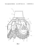 EROSION RESISTANT FLUID PASSAGEWAYS AND FLOW TUBES FOR EARTH-BORING TOOLS, METHODS OF FORMING THE SAME AND EARTH-BORING TOOLS INCLUDING THE SAME diagram and image