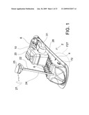 Motorized snowboard diagram and image