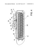 Motorized snowboard diagram and image