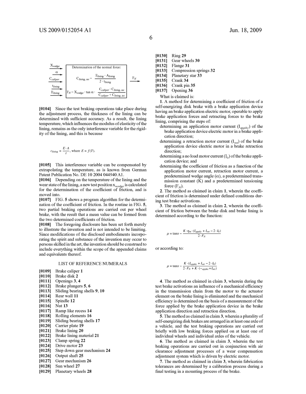 Method for Determining the Coefficient of Friction of Disk Brakes - diagram, schematic, and image 11