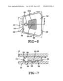 BRAKE LINING CUP ATTACHMENT METHOD FOR REDUCED WEAR diagram and image