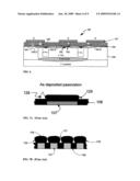 Thick metal interconnect with metal pad caps at selective sites and process for making the same diagram and image