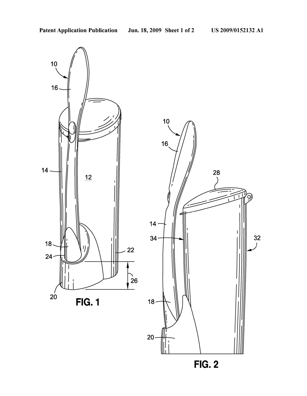 Toilet Wand And Caddy - diagram, schematic, and image 02