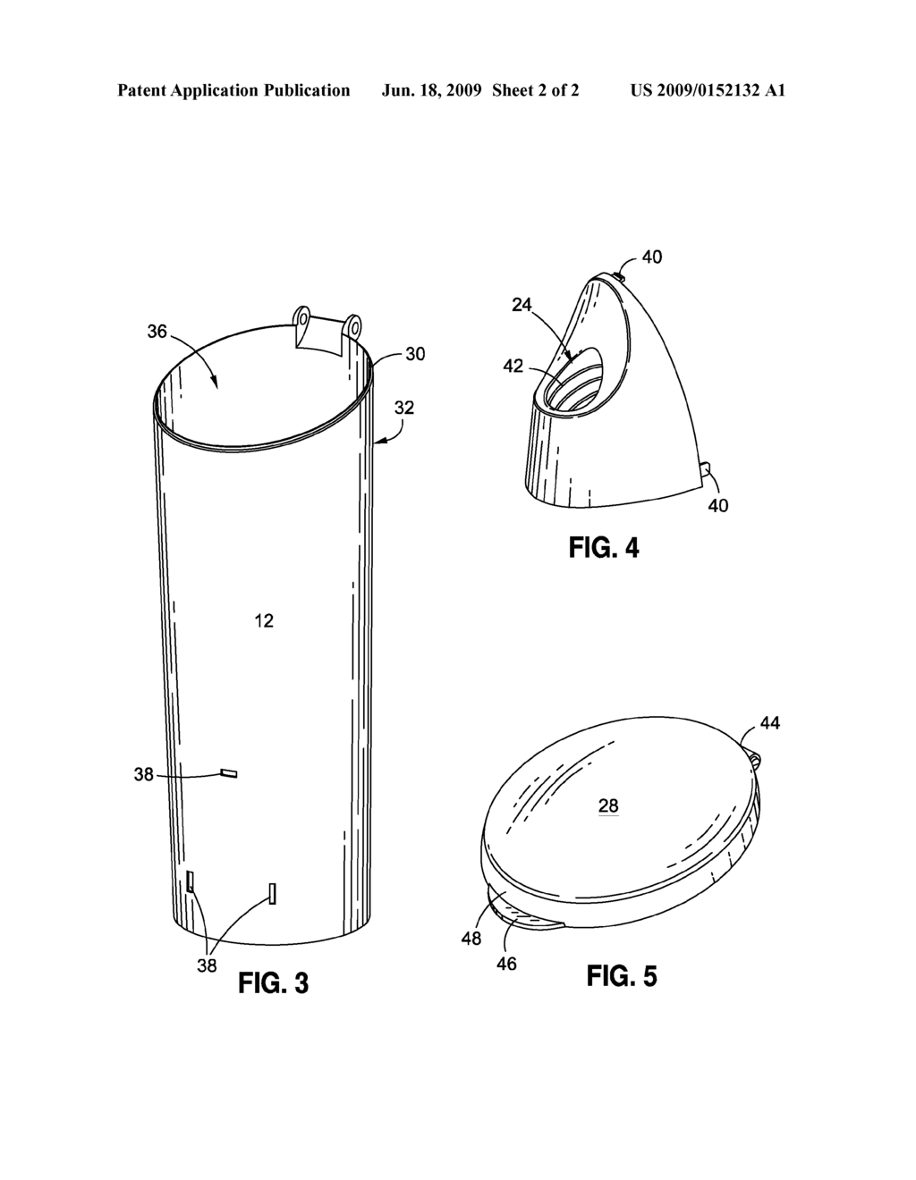 Toilet Wand And Caddy - diagram, schematic, and image 03