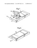 DEVICE FOR DISPENSING FROM A BLISTER PACK diagram and image