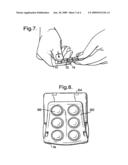 DEVICE FOR DISPENSING FROM A BLISTER PACK diagram and image