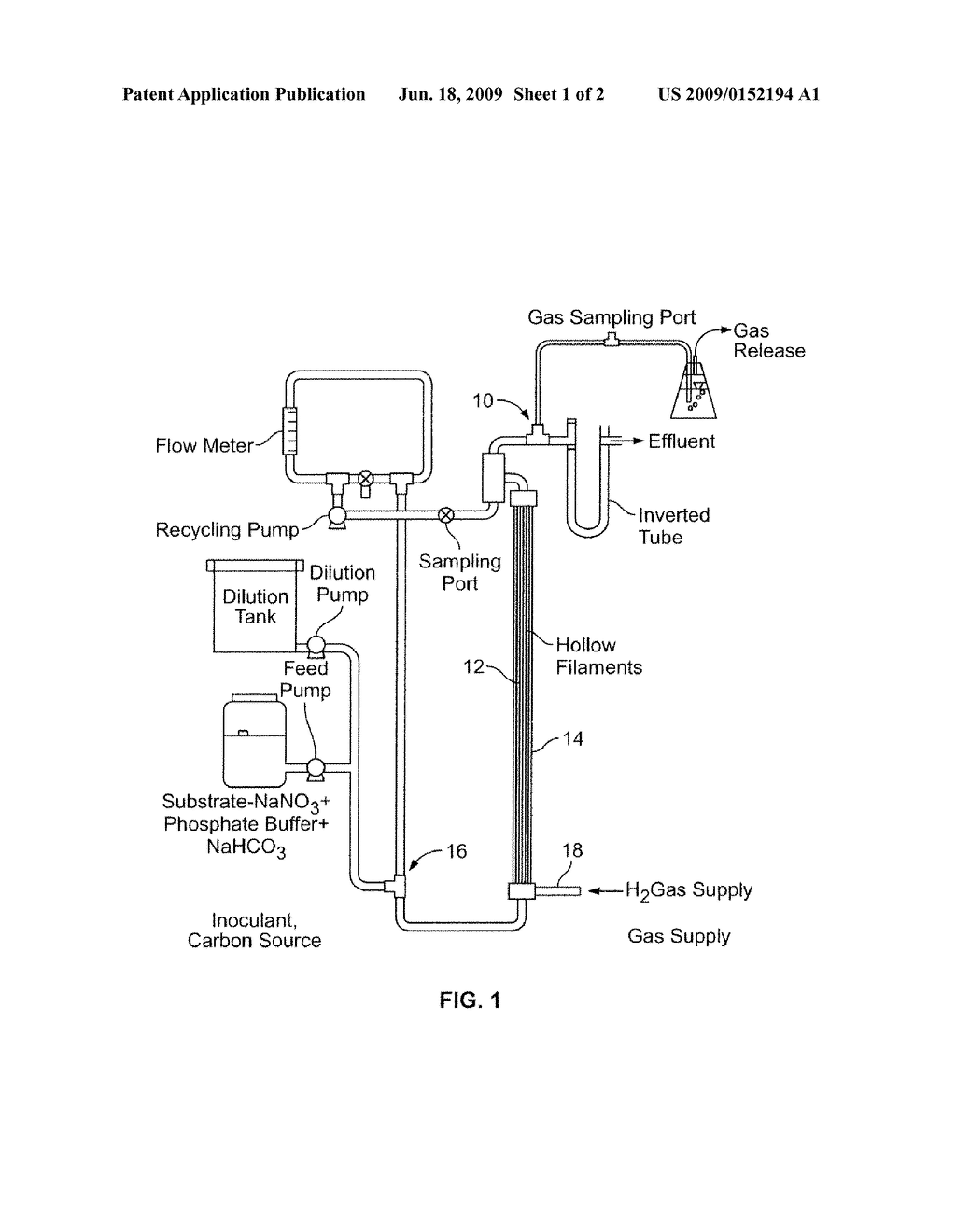 REMOVAL OF SELENIUM IN CONTAMINATED WASTEWATER STREAMS - diagram, schematic, and image 02