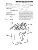 Expandable condiment cup and storage system diagram and image