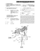 HAND TRIGGERED TISSUE SEALANT SPRAY APPARATUS AND SYSTEM diagram and image