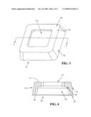 Turbulence Inhibiting Impact Well for Submerged Shroud or Sprue Poured Castings diagram and image