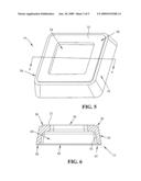 Turbulence Inhibiting Impact Well for Submerged Shroud or Sprue Poured Castings diagram and image