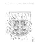 FISHING LINE GUIDING MECHANISM OF SPINNING REEL diagram and image