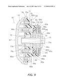 FISHING LINE GUIDING MECHANISM OF SPINNING REEL diagram and image