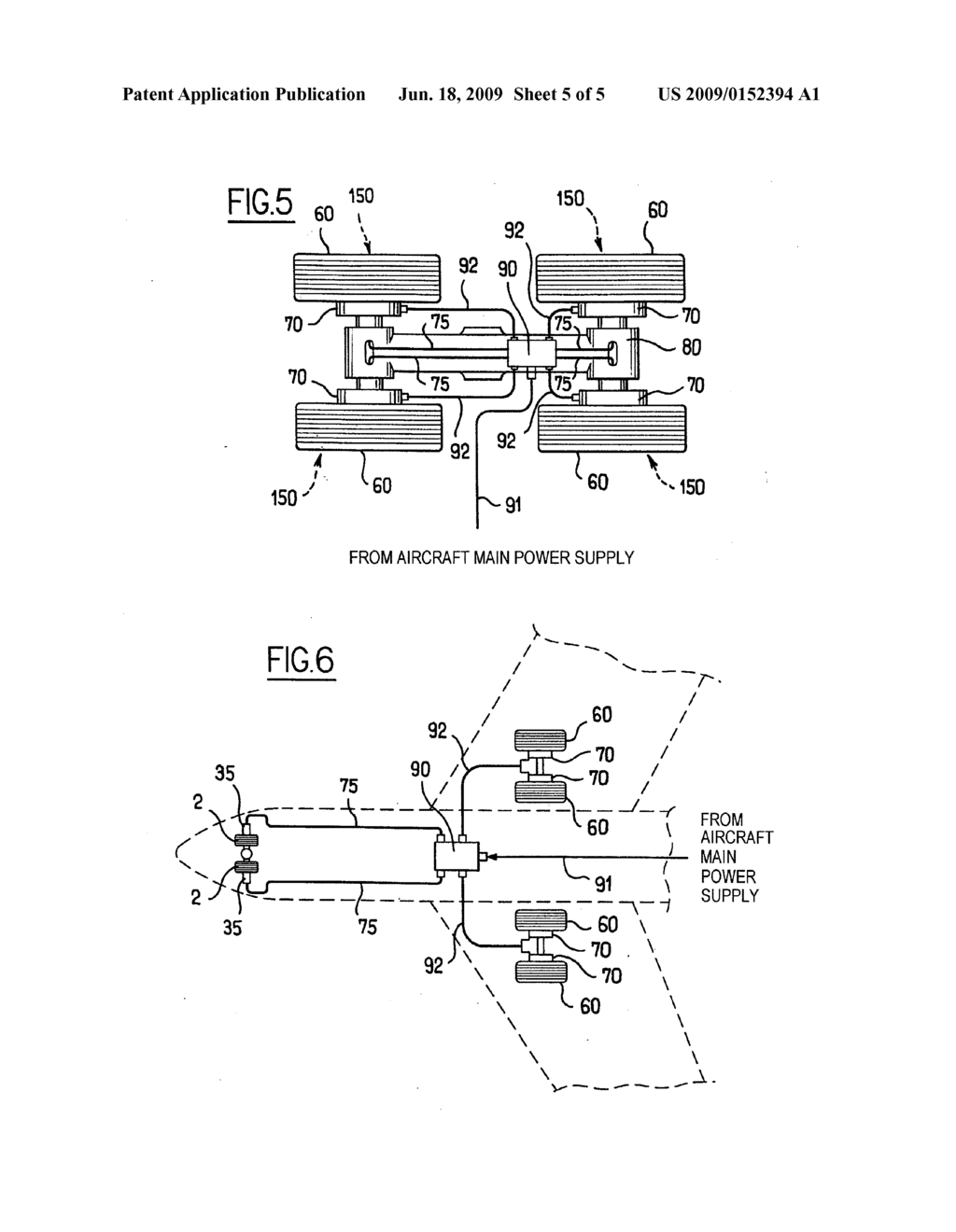 METHOD OF FEEDING ENERGY TO ACTUATORS ASSOCIATED WITH AN AIRCRAFT UNDERCARRIAGE - diagram, schematic, and image 06