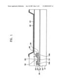 ELECTRO-LUMINESCENCE DEVICE INCLUDING A THIN FILM TRANSISTOR AND METHOD OF FABRICATING AN ELECTRO-LUMINESCENCE DEVICE diagram and image