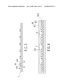 LED chip package structure with high-efficiency light emission by rough surfaces and method of making the same diagram and image
