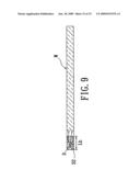 LED chip package structure with high-efficiency light emission by rough surfaces and method of making the same diagram and image