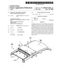 Swinging and sliding sunroof device for motor vehicles diagram and image