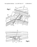 Swinging and sliding sunroof device for motor vehicles diagram and image