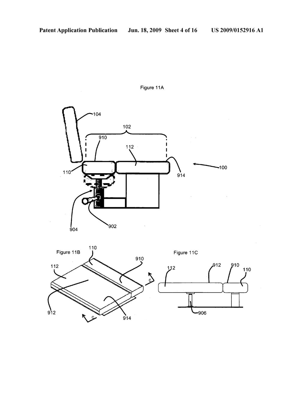 SEAT SUBPORTION ADJUSTABLE IN RELATIVE HEIGHT AND/OR ANGLE AND BACKREST ADJUSTABLE IN SHAPE - diagram, schematic, and image 05