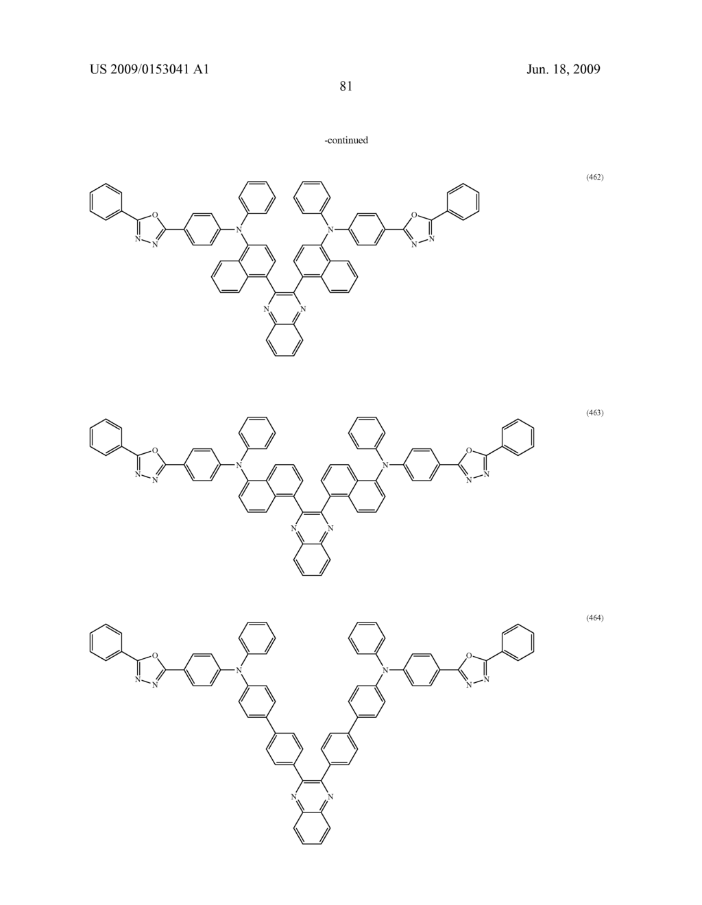 Quinoxaline Derivative, and Light Emitting Element, Light Emitting Device and Electronic Appliance Using the Same - diagram, schematic, and image 115