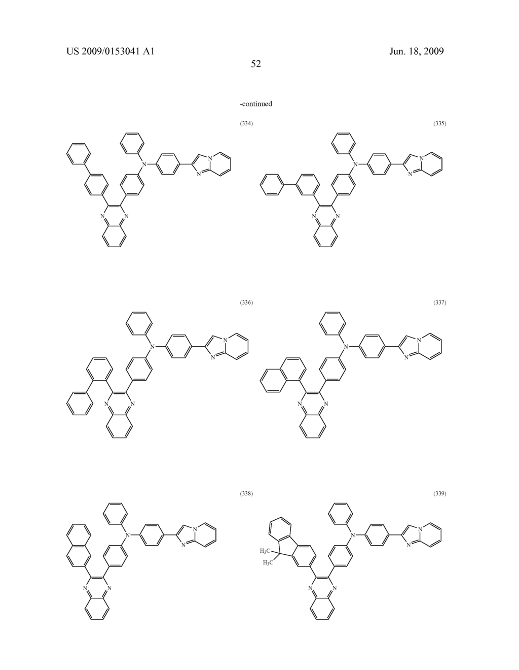 Quinoxaline Derivative, and Light Emitting Element, Light Emitting Device and Electronic Appliance Using the Same - diagram, schematic, and image 86