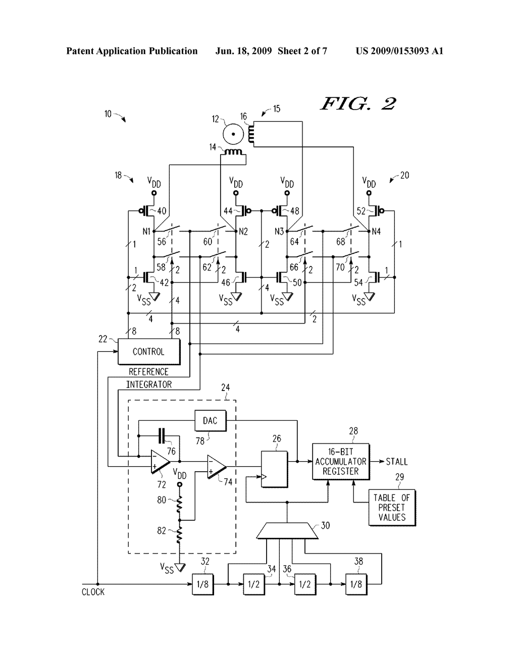METHOD AND CONTROLLER FOR DETECTING A STALL CONDITION IN A STEPPING MOTOR DURING MICRO-STEPPING - diagram, schematic, and image 03