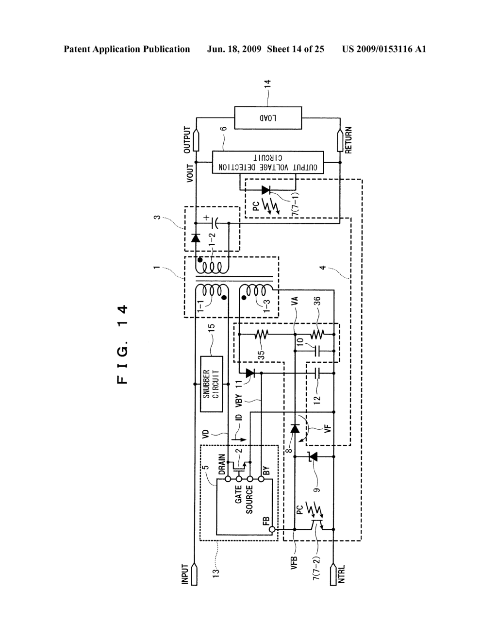 SWITCHING CONTROLLER AND SEMICONDUCTOR DEVICE USED IN THE SAME - diagram, schematic, and image 15