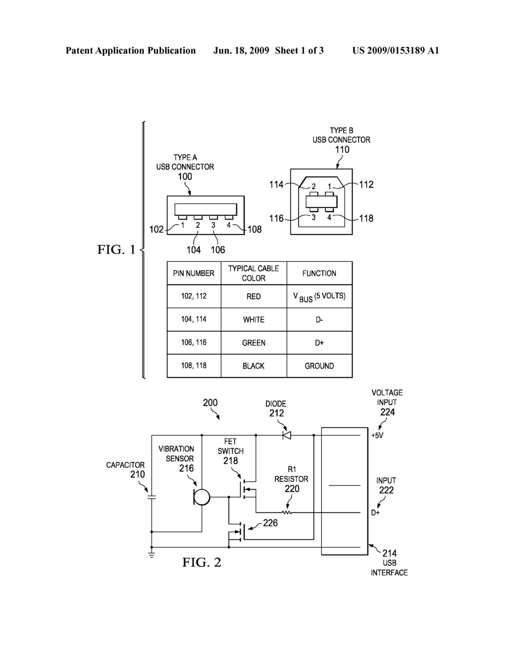 UNIVERSAL SERIAL BUS WAKEUP CIRCUIT - diagram, schematic, and image 02