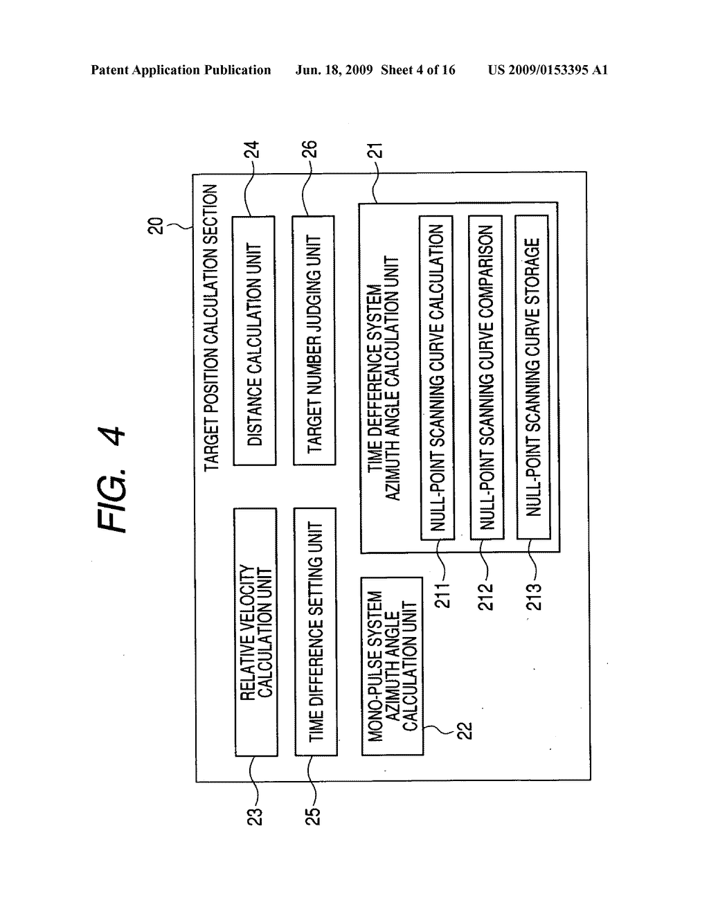 Radar apparatus and method of measuring azimuth angle of target - diagram, schematic, and image 05
