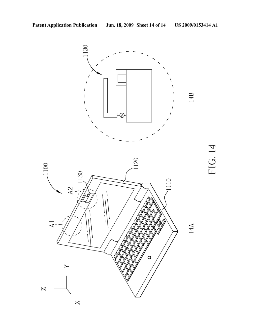 ANTENNA STRUCTURE AND WIRELESS COMMUNICATION APPARATUS THEREOF - diagram, schematic, and image 15