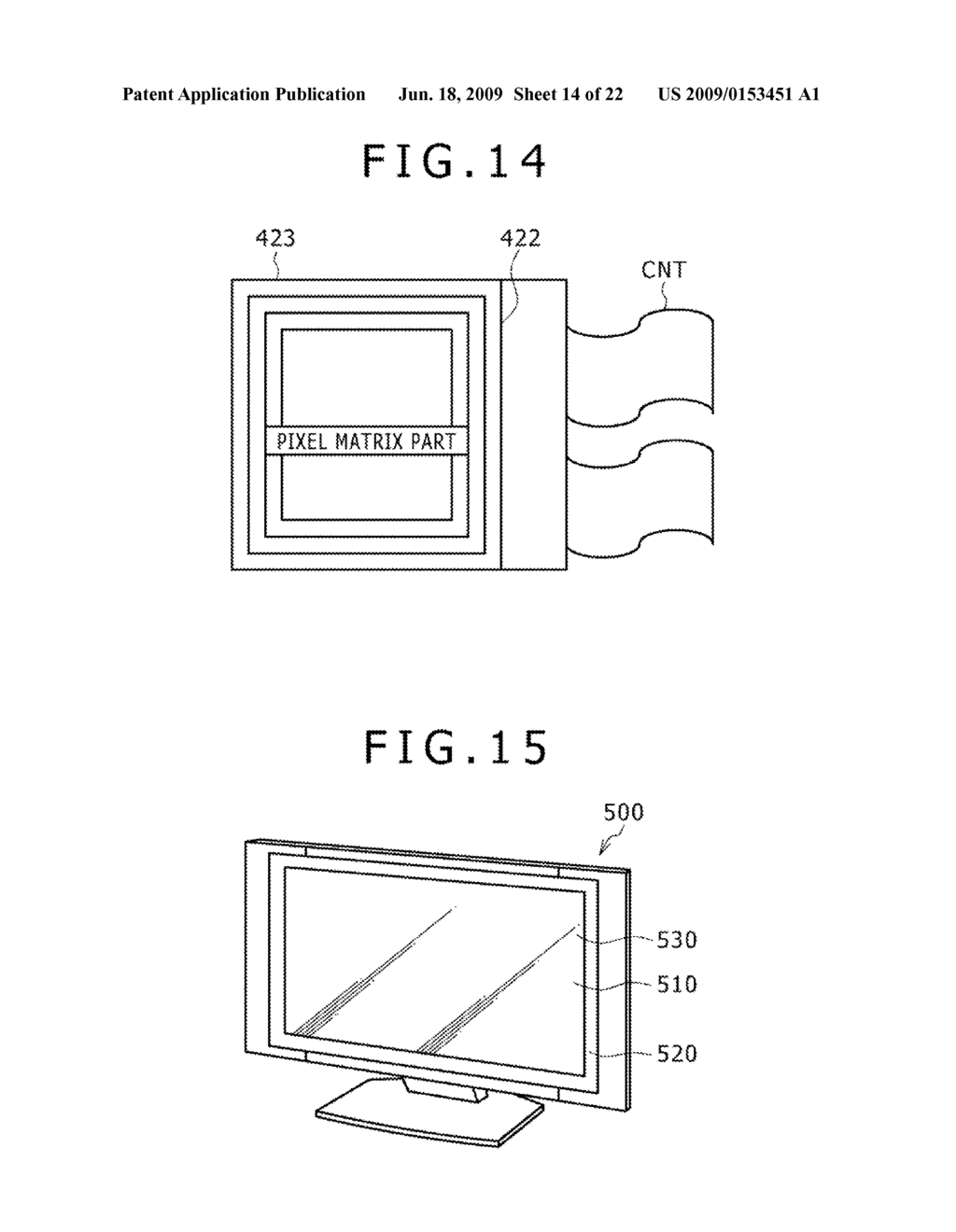 DISPLAY AND ELECTRONIC APPARATUS - diagram, schematic, and image 15